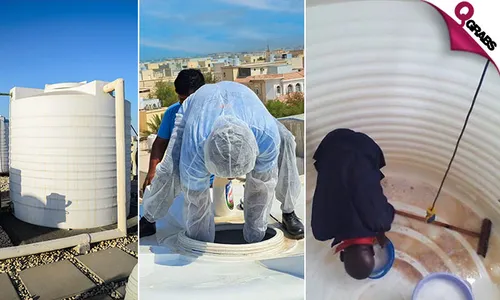 Water Tank Cleaning Service!